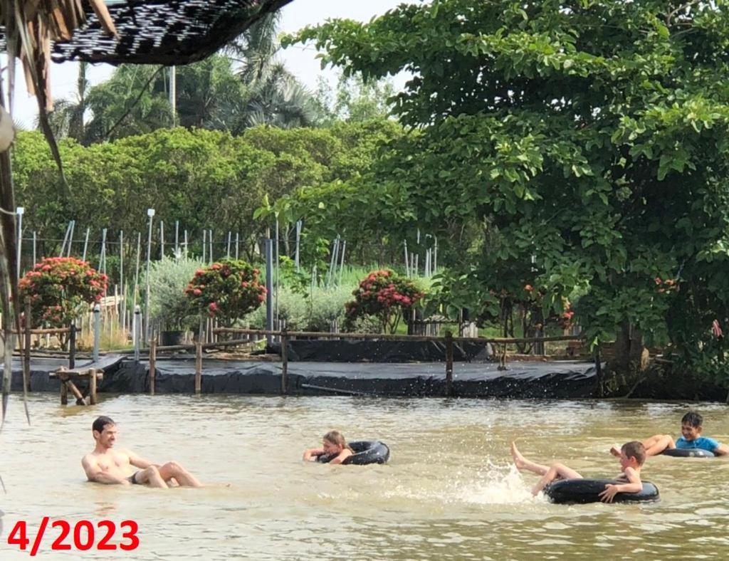 Maison En Bambou Phong-Le Vent Sa Dec エクステリア 写真